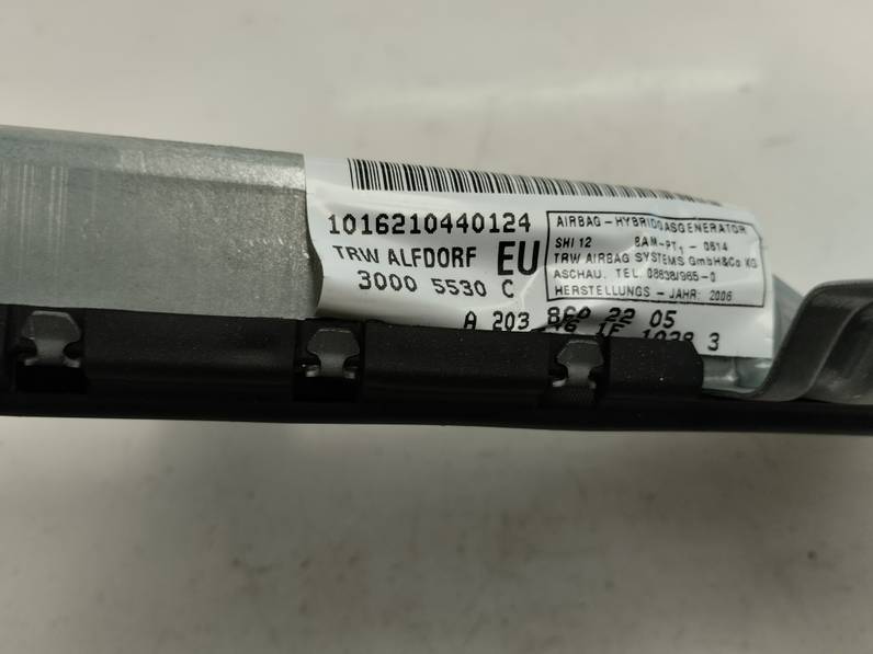 AIRBAG DELANTERO DERECHO MERCEDES CLASE C SPORTCOUPE 2006 1.8 (143 CV)