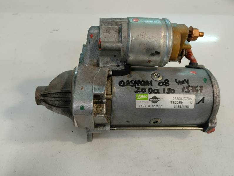 MOTOR ARRANQUE NISSAN QASHQAI 2008 2.0 DCI TURBODIESEL (150 CV)