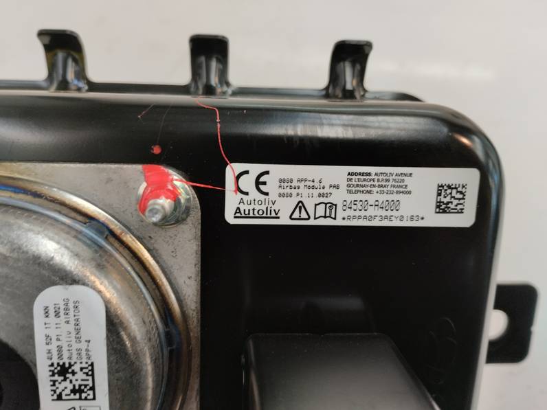 AIRBAG DELANTERO DERECHO KIA CARENS 2015 1.7 CRDI (116 CV)