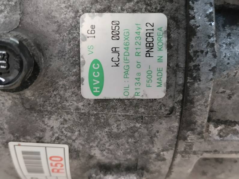 COMPRESOR AIRE ACONDICIONADO KIA CARENS 2015 1.7 CRDI (116 CV)