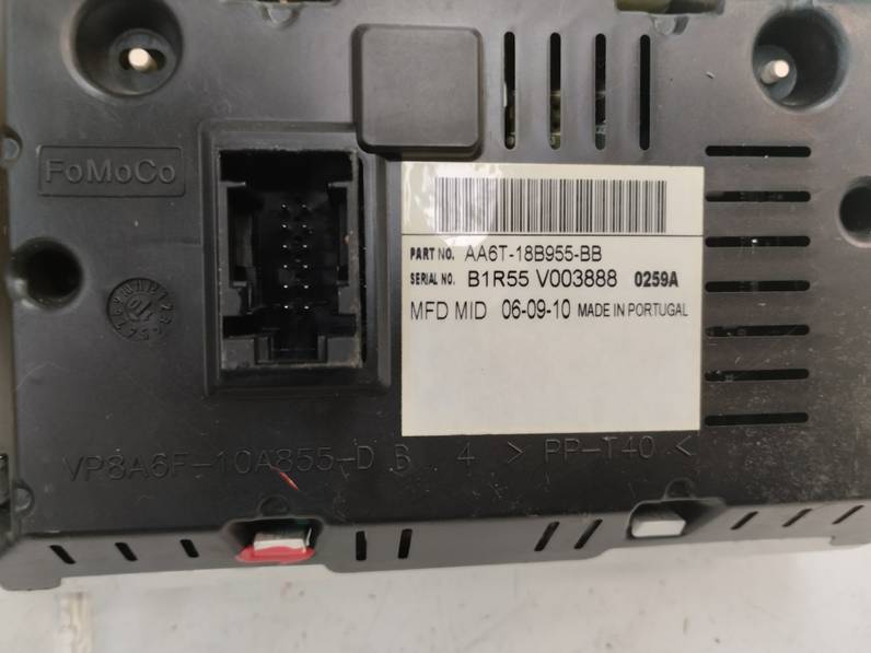 PANTALLA MULTIFUNCION FORD FIESTA 2010 1.6 TDCI (95 CV)