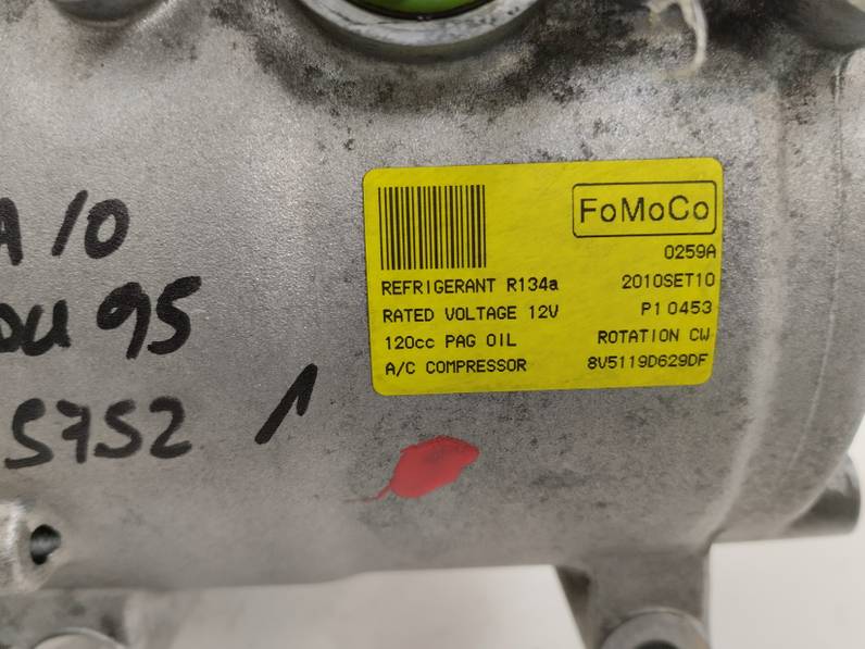 COMPRESOR AIRE ACONDICIONADO FORD FIESTA 2010 1.6 TDCI (95 CV)