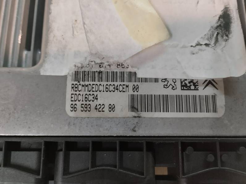 CENTRALITA MOTOR UCE PEUGEOT 307 BERLINA 2006 1.6 16V HDI (90 CV)