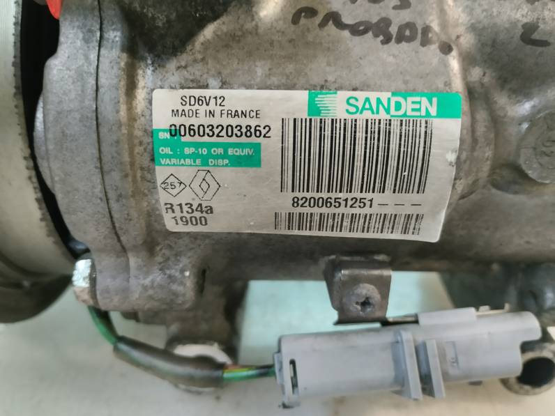 COMPRESOR AIRE ACONDICIONADO RENAULT GRAND MODUS 2008 1.5 DCI D (86 CV)