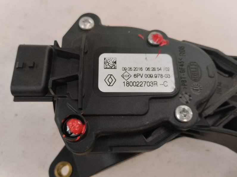 POTENCIOMETRO PEDAL DACIA DUSTER 2016 1.5 DCI D FAP (109 CV)