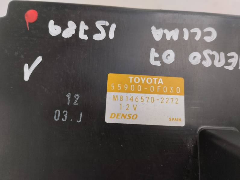 MANDO CLIMATIZADOR TOYOTA COROLLA VERSO 2007 2.2 TURBODIESEL (136 CV)