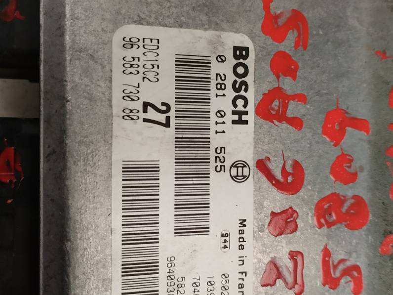 CENTRALITA MOTOR UCE PEUGEOT 206 BERLINA 2005 2.0 HDI (90 CV)