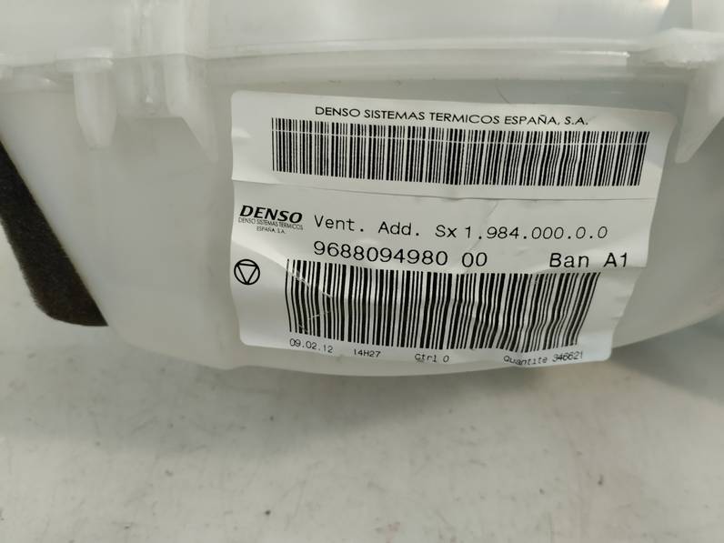 MOTOR CALEFACCION CITROEN C4 PICASSO 2012 1.6 HDI FAP (112 CV)