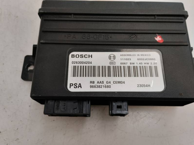 MODULO ELECTRONICO CITROEN C4 PICASSO 2012 1.6 HDI FAP (112 CV)