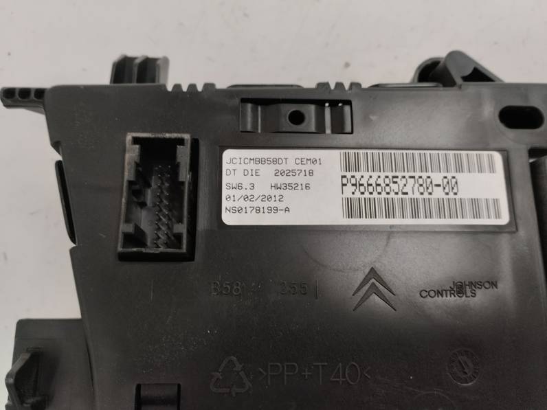 CUADRO INSTRUMENTOS CITROEN C4 PICASSO 2012 1.6 HDI FAP (112 CV)