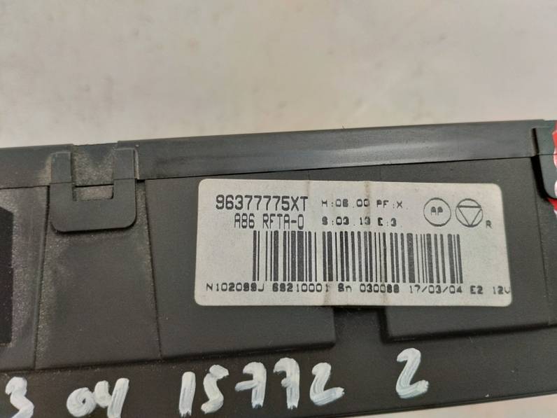 MANDO CLIMATIZADOR CITROEN C3 2004 1.4 HDI (68 CV)