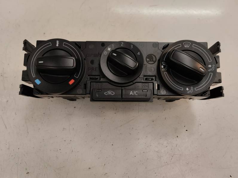 MANDO CALEFACCION AIRE ACONDICIONADO SKODA RAPID 2014 1.2 8V TSI (86 CV)