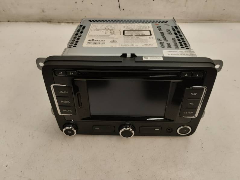 SISTEMA AUDIO RADIO CD SKODA RAPID 2014 1.2 8V TSI (86 CV)