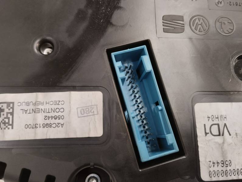 CUADRO INSTRUMENTOS SKODA RAPID 2014 1.2 8V TSI (86 CV)