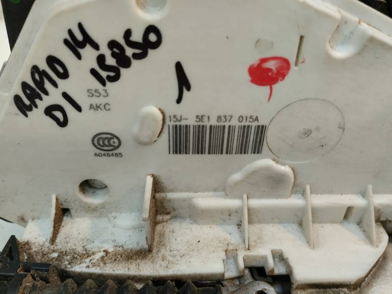 CERRADURA PUERTA DELANTERA IZQUIERDA SKODA RAPID 2014 1.2 8V TSI (86 CV)