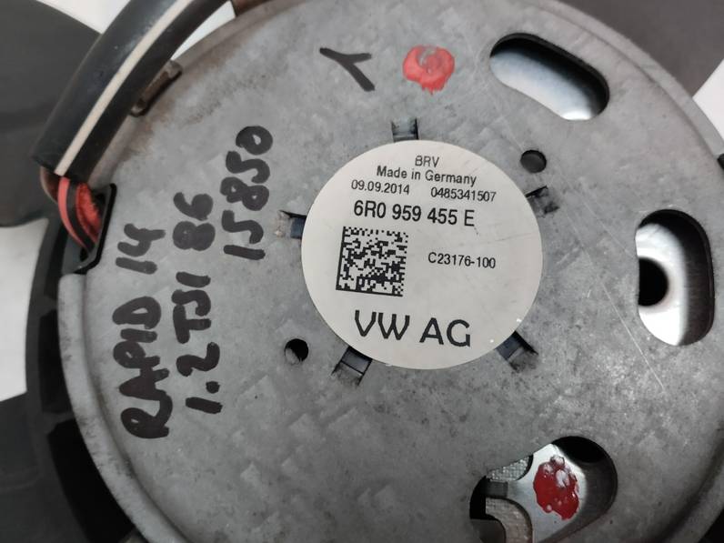 ELECTROVENTILADOR SKODA RAPID 2014 1.2 8V TSI (86 CV)