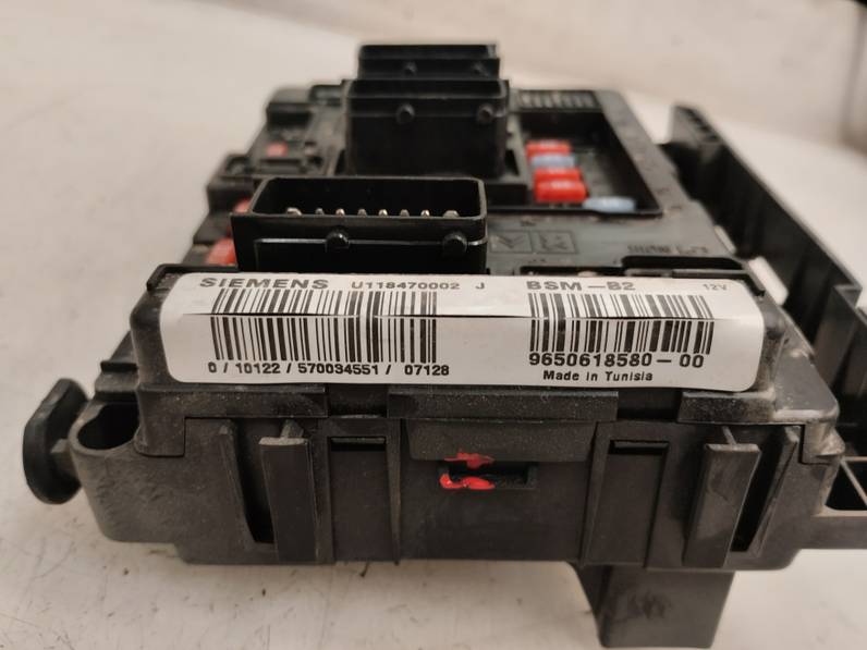 CAJA RELES FUSIBLES CITROEN BERLINGO 2007 1.6 16V HDI (75 CV)