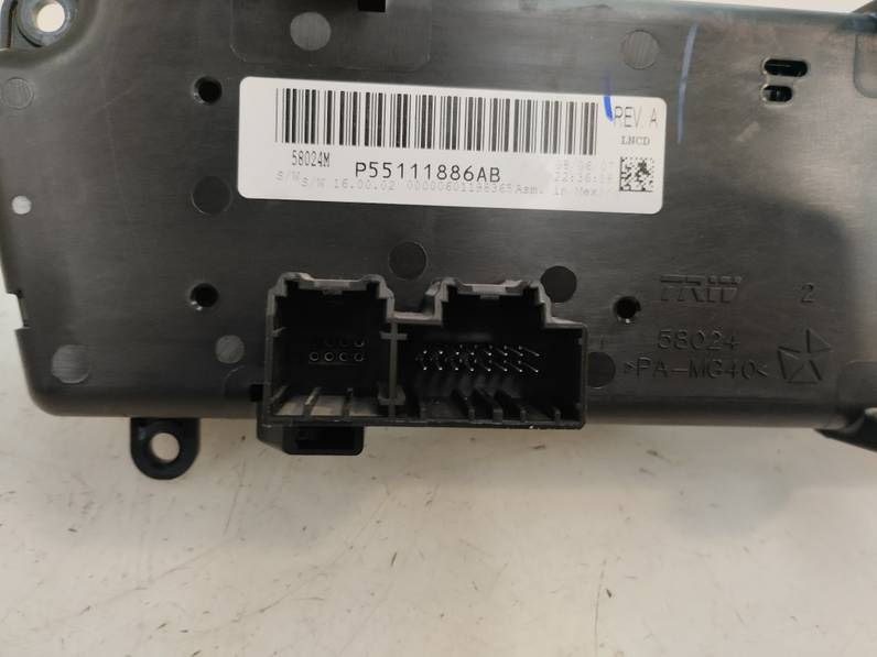 MANDO CLIMATIZADOR CHRYSLER SEBRING BERLINA 2008 2.0 CRD (140 CV)