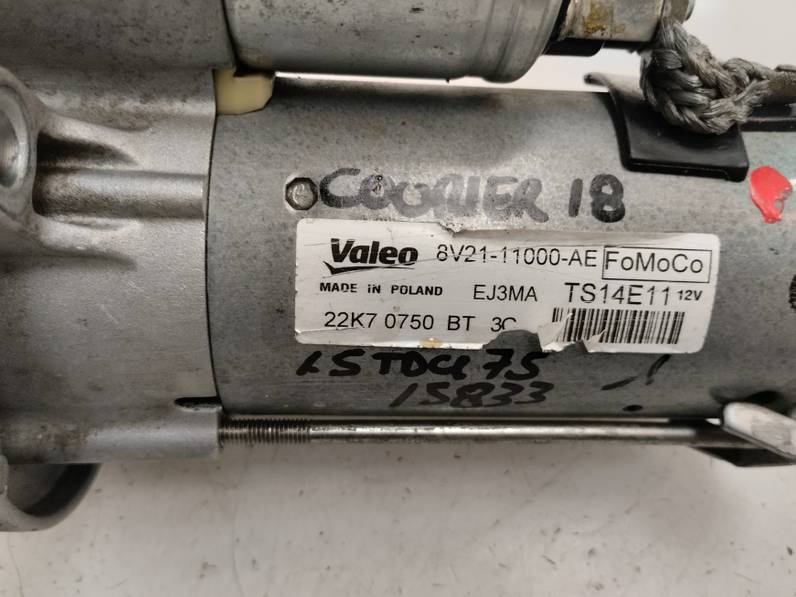 MOTOR ARRANQUE FORD TRANSIT COURIER 2018 1.5 TDCI (75 CV)