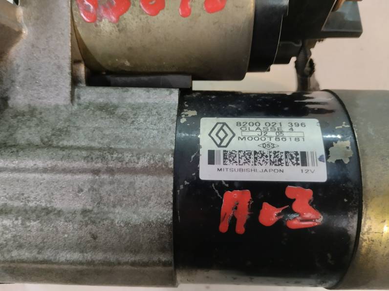 MOTOR ARRANQUE RENAULT MEGANE II BERLINA 5P 2003 1.5 DCI D (82 CV)