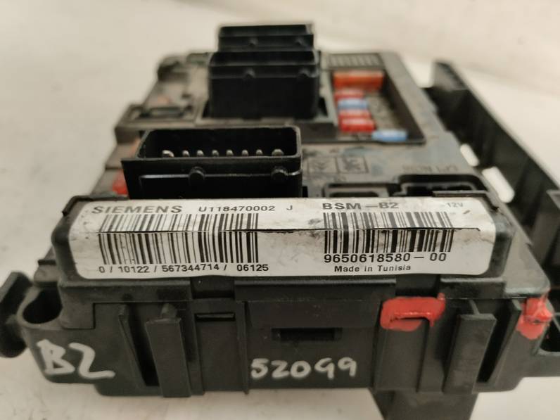 CAJA RELES FUSIBLES CITROEN BERLINGO 2007 1.6 16V HDI (90 CV)