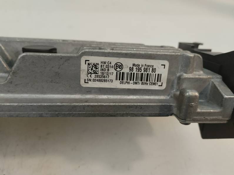 CENTRALITA START STOP CITROEN C4 PICASSO 2018 1.2 12V E-THP / PURETECH (131 CV)