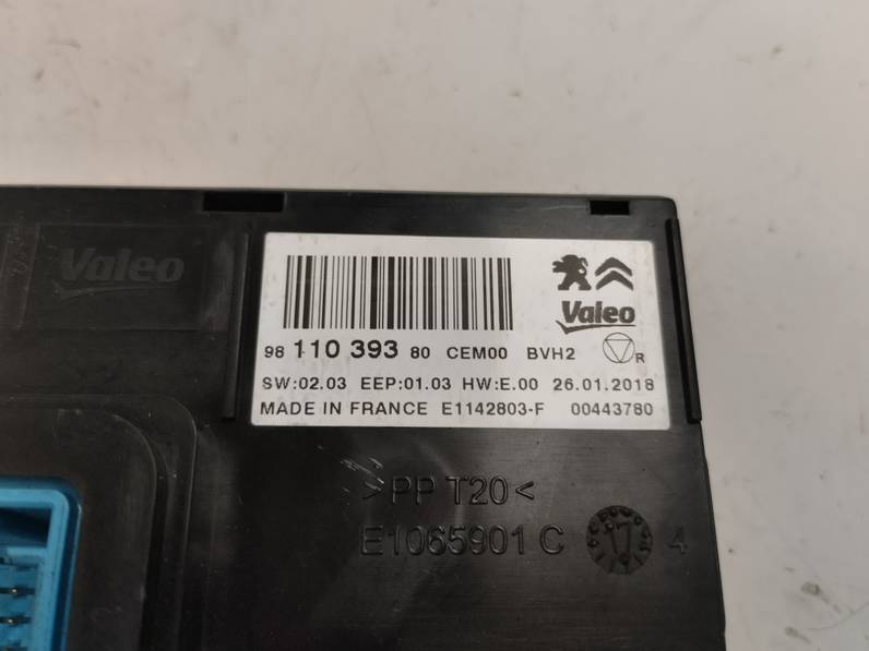 MODULO ELECTRONICO CITROEN C4 PICASSO 2018 1.2 12V E-THP / PURETECH (131 CV)