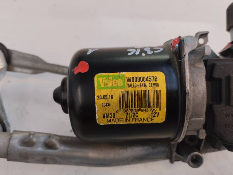MOTOR LIMPIA DELANTERO CITROEN C3 2016 1.2 12V VTI (82 CV)