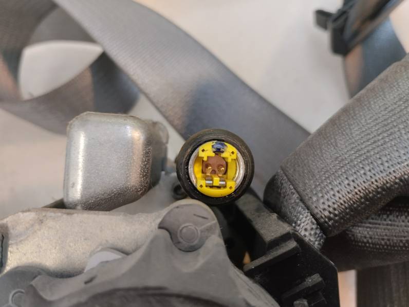 CINTURON SEGURIDAD DELANTERO DERECHO DODGE CALIBER 2007 2.0 16V CRD (140 CV)