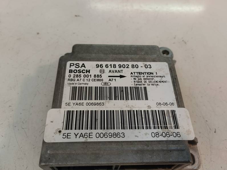 CENTRALITA AIRBAG PEUGEOT 207 2006 1.4 16V (88 CV)