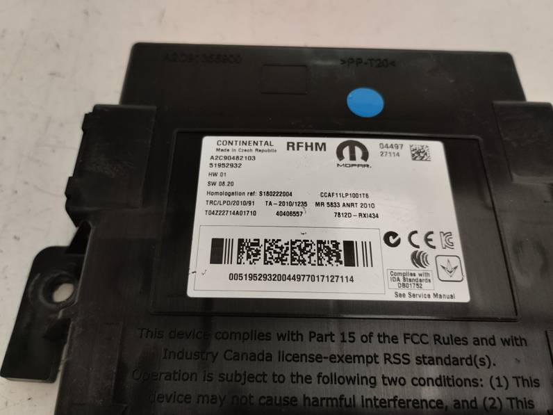 MODULO ELECTRONICO JEEP RENEGADE 2014 1.6 M-JET (120 CV)