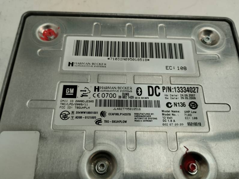 MODULO ELECTRONICO OPEL INSIGNIA SPORTS TOURER 2009 2.0 CDTI (131 CV)