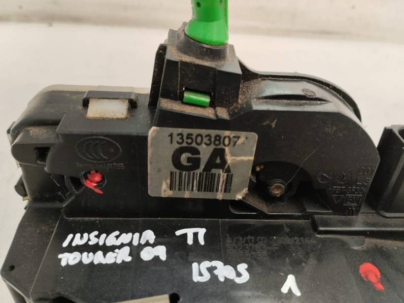 CERRADURA PUERTA TRASERA IZQUIERDA OPEL INSIGNIA SPORTS TOURER 2009 2.0 CDTI (131 CV)