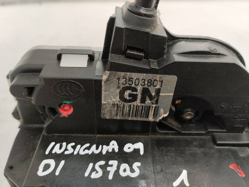 CERRADURA PUERTA DELANTERA IZQUIERDA OPEL INSIGNIA SPORTS TOURER 2009 2.0 CDTI (131 CV)