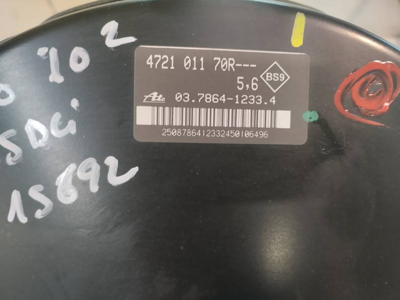 SERVOFRENO RENAULT CLIO III 2010 1.5 DCI D (65 CV)