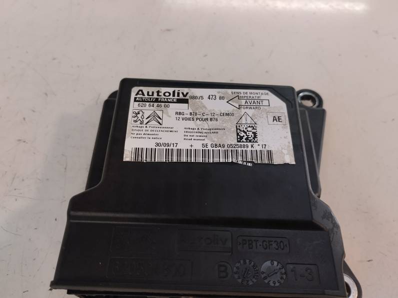 CENTRALITA AIRBAG CITROEN C4 PICASSO 2017 1.2 12V E-THP / PURETECH (131 CV)