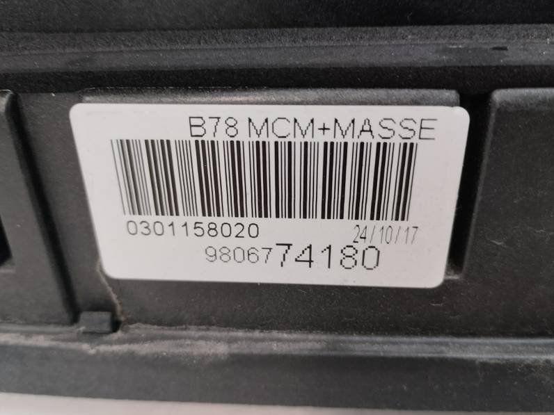 PALANCA CAMBIO CITROEN C4 PICASSO 2017 1.2 12V E-THP / PURETECH (131 CV)