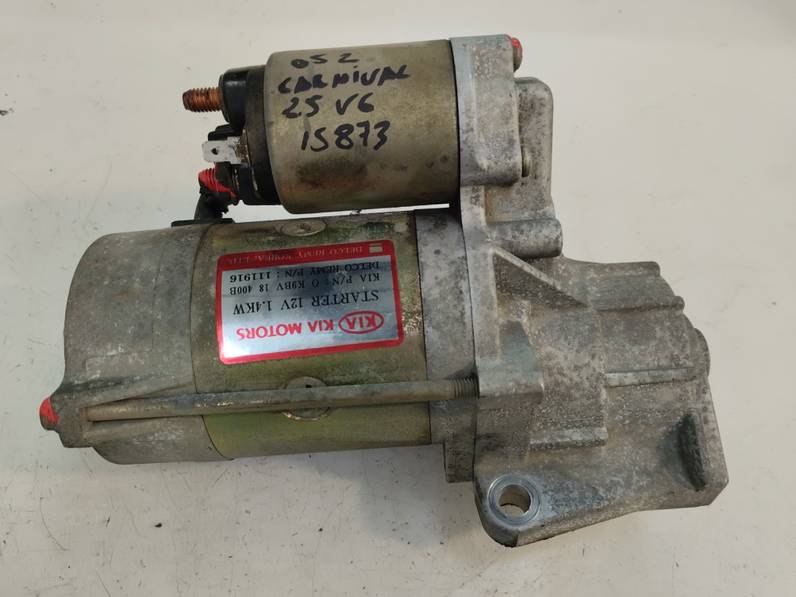 MOTOR ARRANQUE KIA CARNIVAL II 2005 2.5 V6 (150 CV)