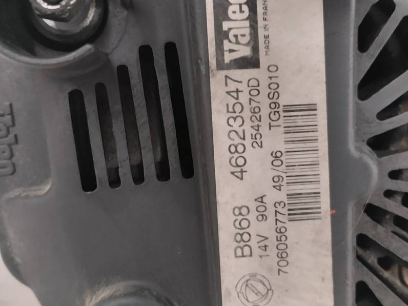 ALTERNADOR FIAT PUNTO BERLINA 2007 1.3 JTD (69 CV)