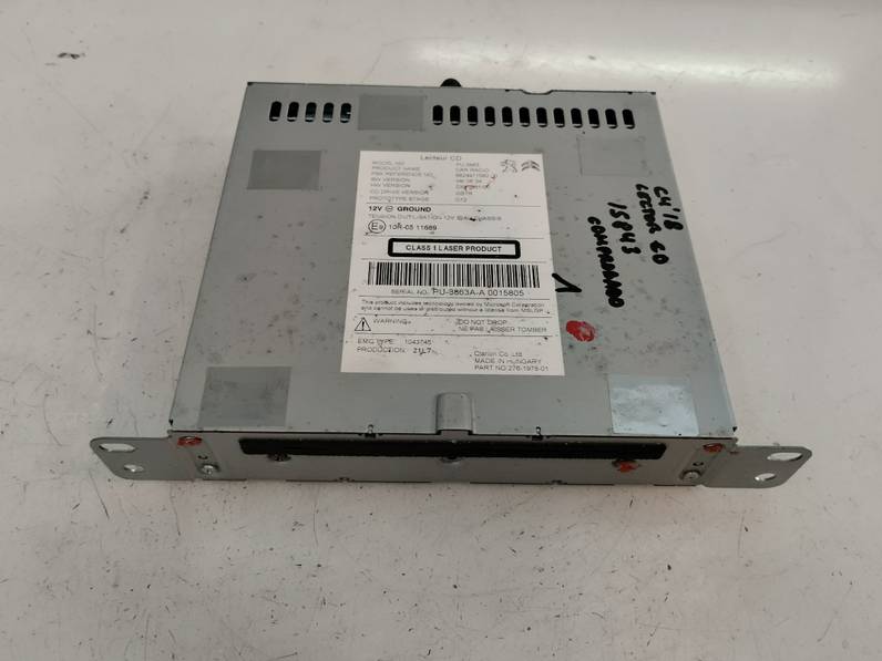 SISTEMA AUDIO RADIO CD CITROEN C4 LIM 2018 1.2 12V E-THP (110 CV)