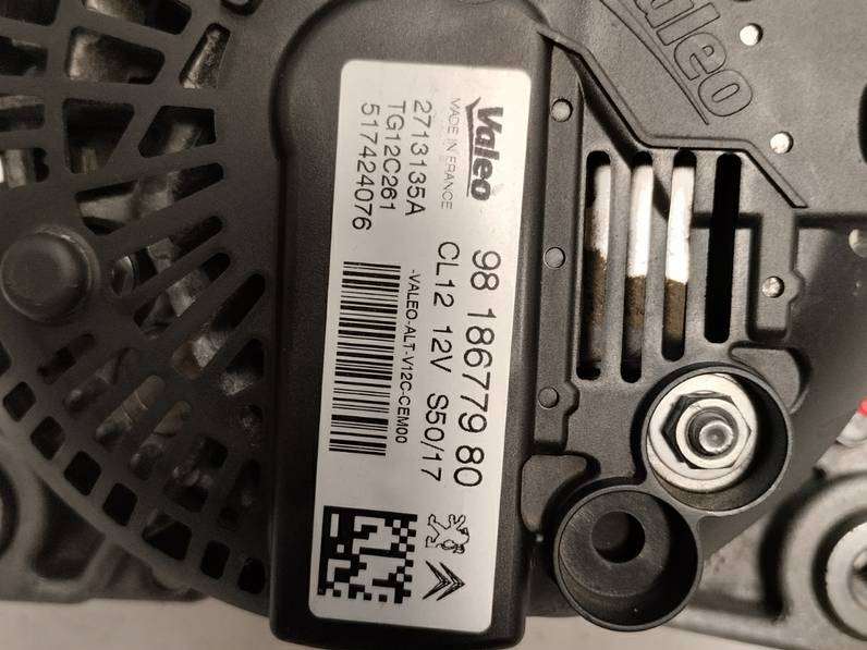 ALTERNADOR CITROEN C4 LIM 2018 1.2 12V E-THP (110 CV)