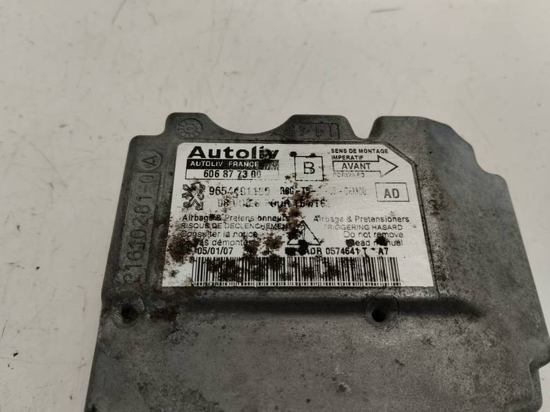 CENTRALITA AIRBAG PEUGEOT 307 BREAK SW 2007 1.6 16V HDI (90 CV)