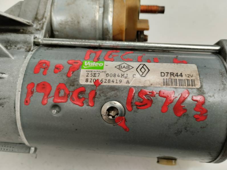 MOTOR ARRANQUE RENAULT MEGANE II BERLINA 3P 2007 1.9 DCI D FAP (131 CV)