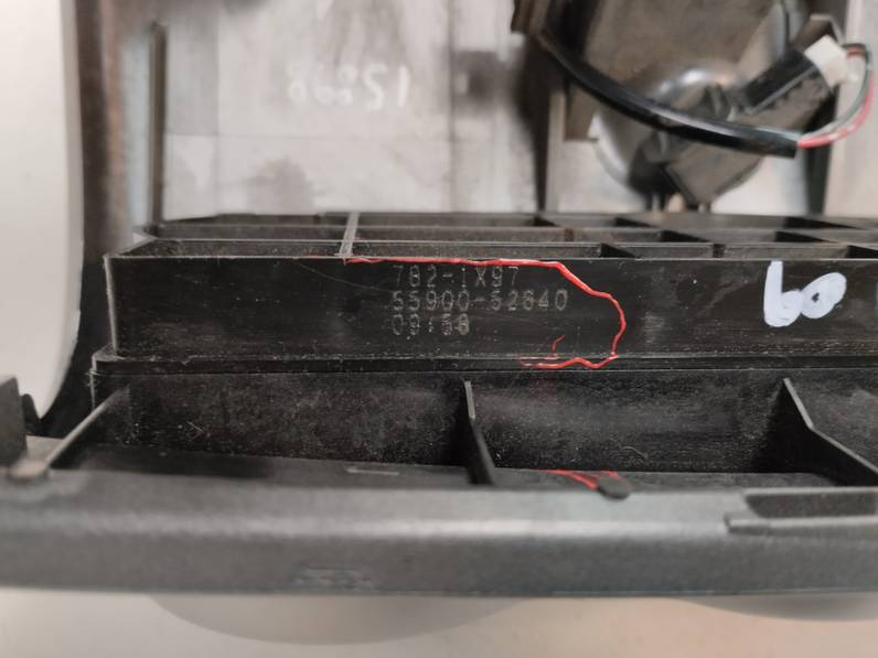 MANDO CLIMATIZADOR TOYOTA URBAN CRUISER 2009 1.4 TURBODIESEL (90 CV)