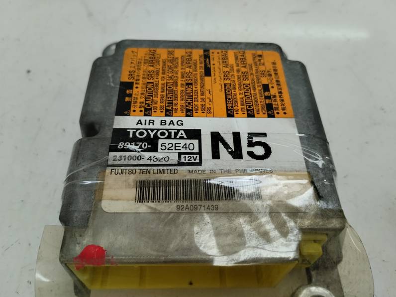 CENTRALITA AIRBAG TOYOTA URBAN CRUISER 2009 1.4 TURBODIESEL (90 CV)