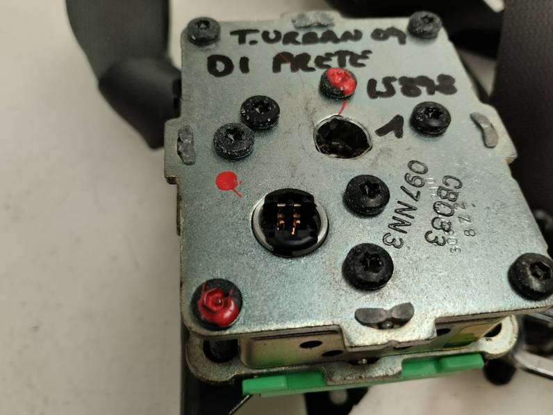 CINTURON SEGURIDAD DELANTERO IZQUIERDO TOYOTA URBAN CRUISER 2009 1.4 TURBODIESEL (90 CV)