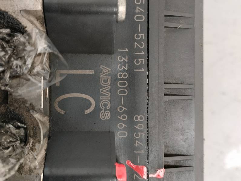 ABS TOYOTA URBAN CRUISER 2009 1.4 TURBODIESEL (90 CV)