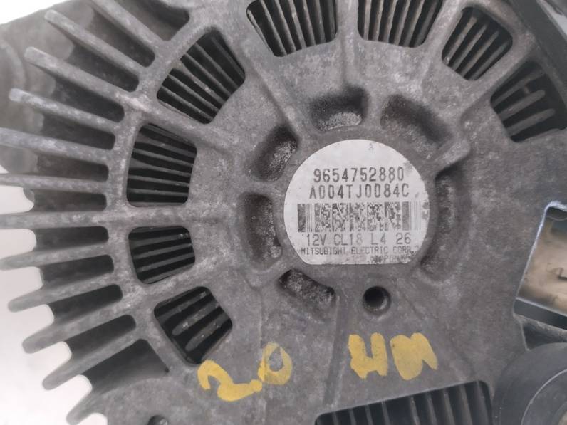 ALTERNADOR CITROEN C4 GRAND PICASSO 2007 2.0 HDI FAP (136 CV)