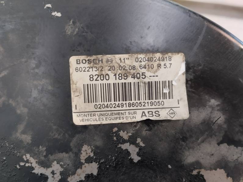 SERVOFRENO RENAULT MASTER II PHASE 2 CAJA CERRADA 2006 3.0 DCI D (136 CV)