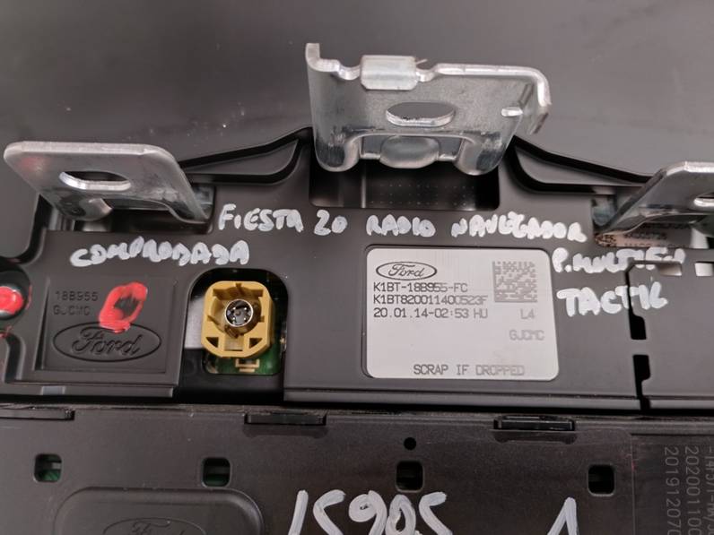 PANTALLA MULTIFUNCION FORD FIESTA 2020 1.5 TDCI (86 CV)